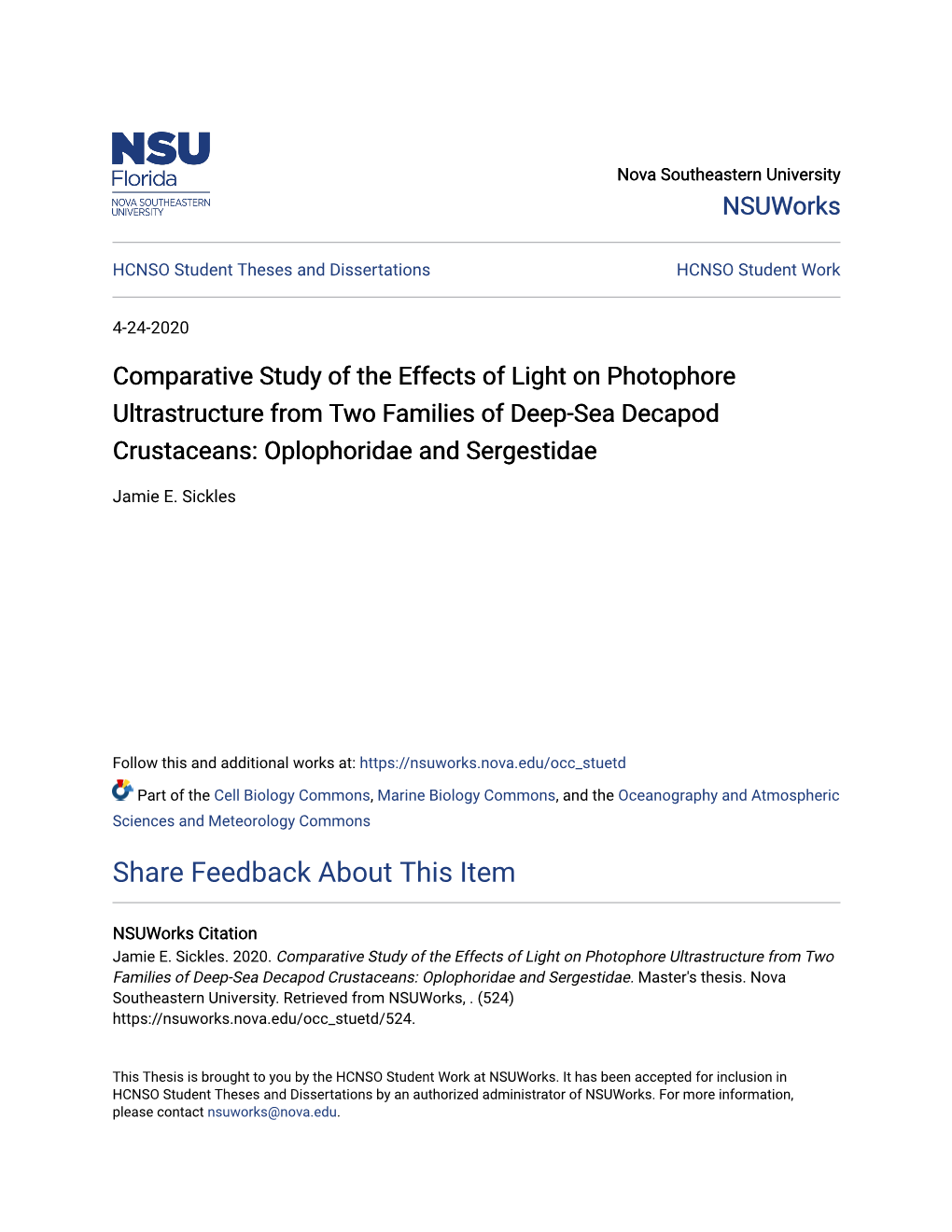 Comparative Study of the Effects of Light on Photophore Ultrastructure from Two Families of Deep-Sea Decapod Crustaceans: Oplophoridae and Sergestidae