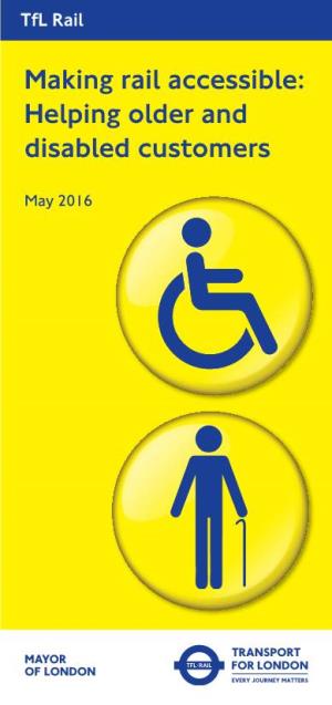 Making Rail Accessible: Helping Older and Disabled Customers