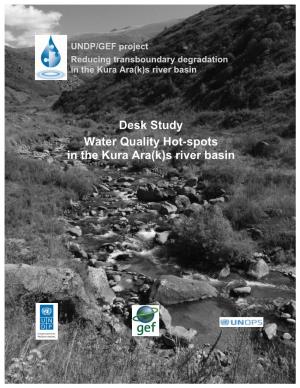 Kura Aras River Basin-Water Quality Desk Study.Pdf