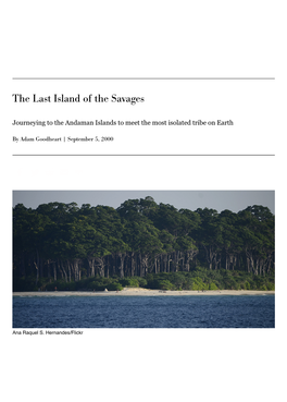 The Last Island of the Savages