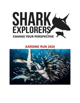 Sardine Run 2020 General Information