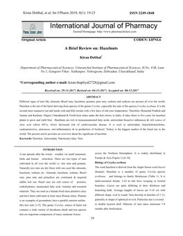 An In-Vitro Evaluation of Cytotoxic Activity of Wrightia Tinctoria