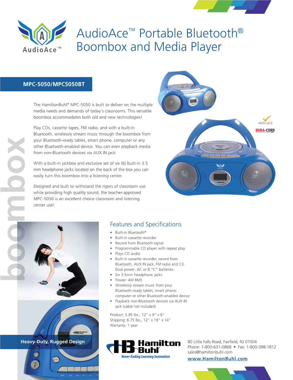 Boombox and Media Player