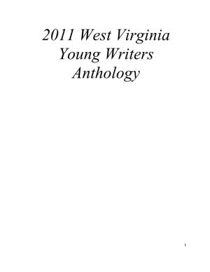 2011 West Virginia Young Writers Anthology