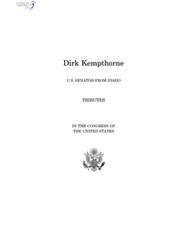 Dirk Kempthorne