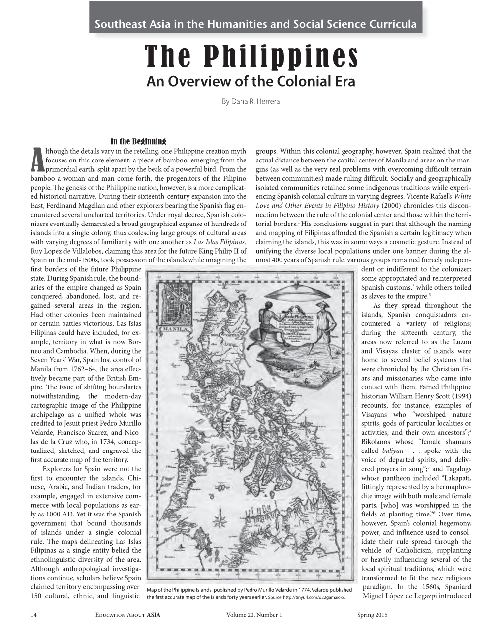 The Philippines an Overview of the Colonial Era