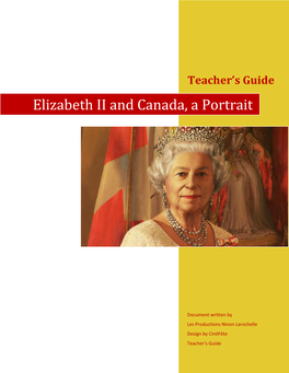 Elizabeth II and Canada, a Portrait