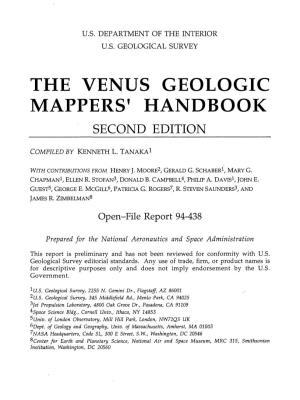 The Venus Geologic Mappers' Handbook Second Edition