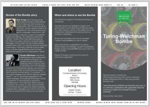Turing-Welchman Bombe Brochure
