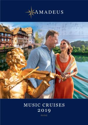 MUSIC CRUISES 2019 RHINE World-Class Performances on Board and on Land
