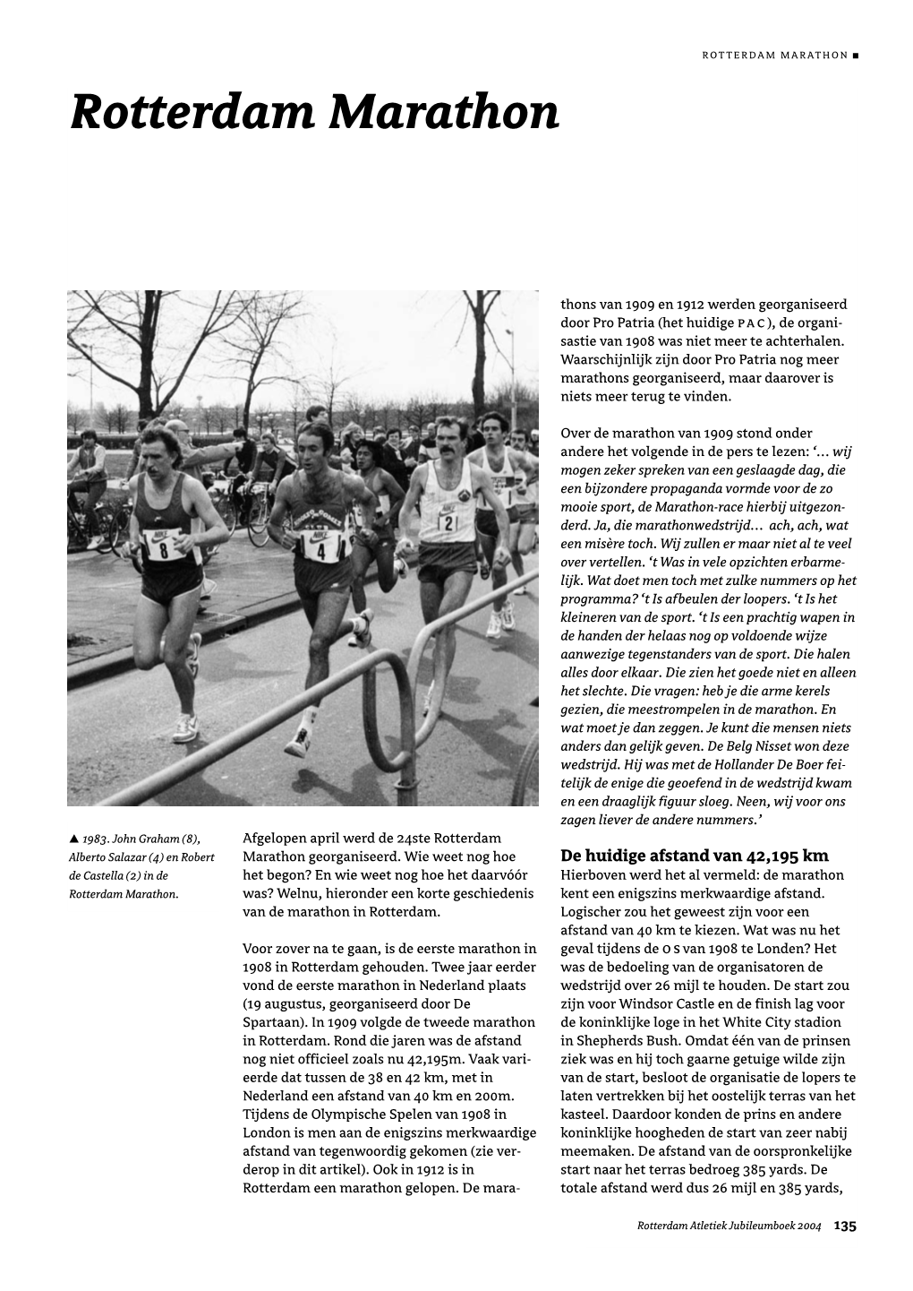Rotterdam Een Marathon Gelopen