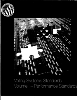 Voting System Standards Volume 1