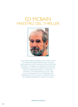 Ed Mcbain Maestro Del Thriller