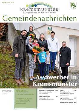 Gemeindenachrichten Kremsmünster Gemeinde & Politik Allgemein