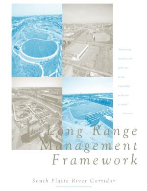 Long Range Management Framework