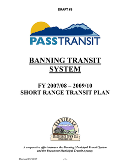 Banning Transit System