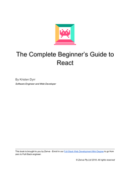 The Complete Beginner's Guide to React