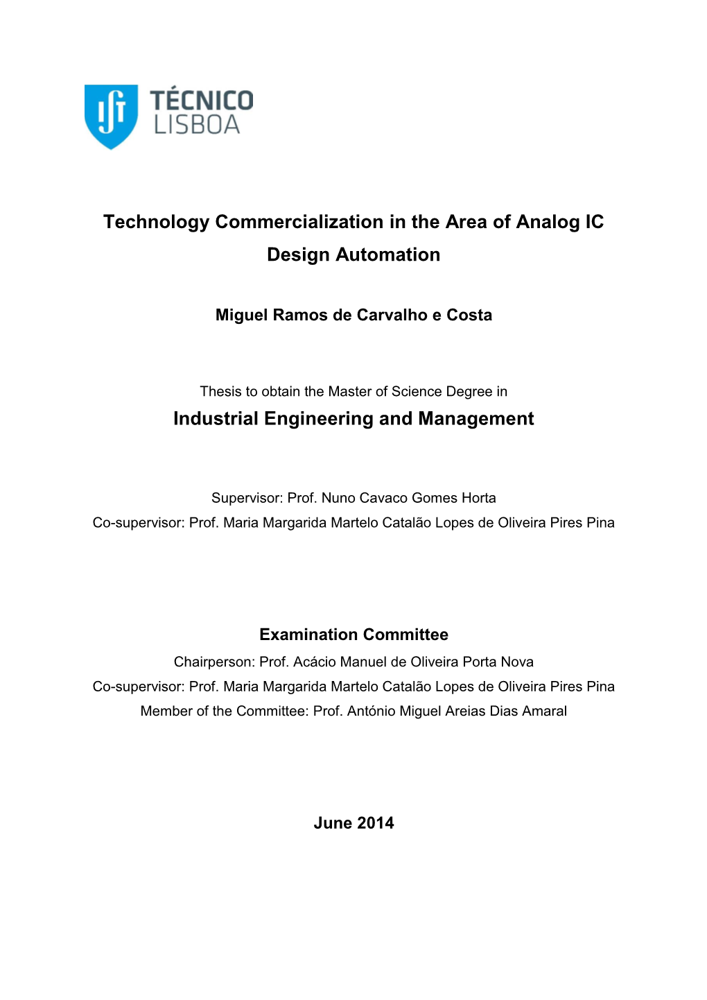 Technology Commercialization in the Area of Analog IC Design Automation