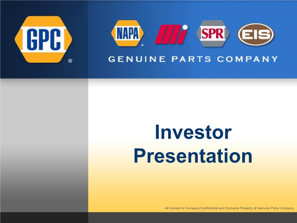 Investor Presentation