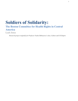 Soldiers of Solidarity