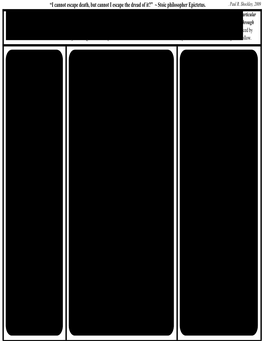 Chart About Stoicism.Cwk