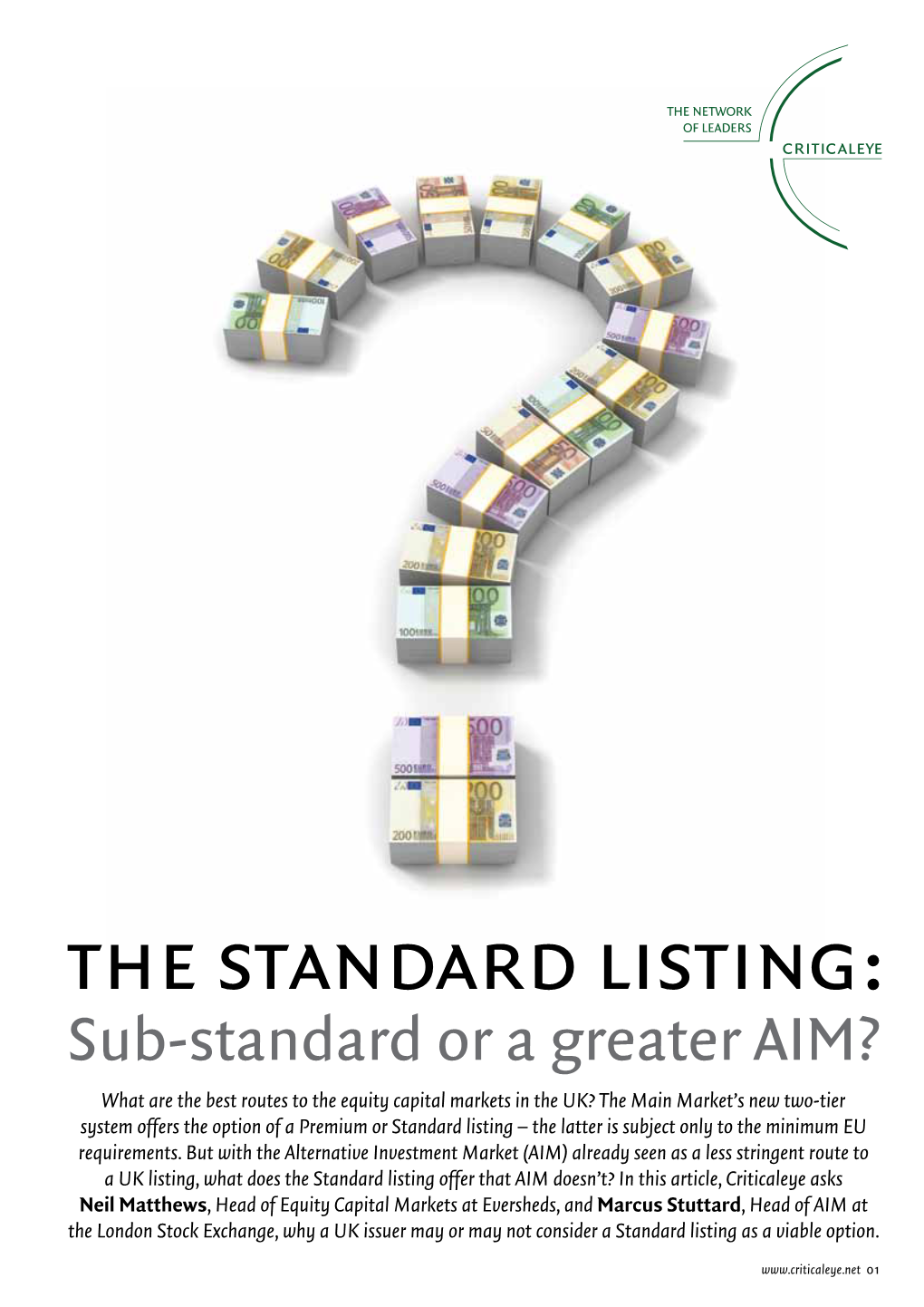 The Standard Listing