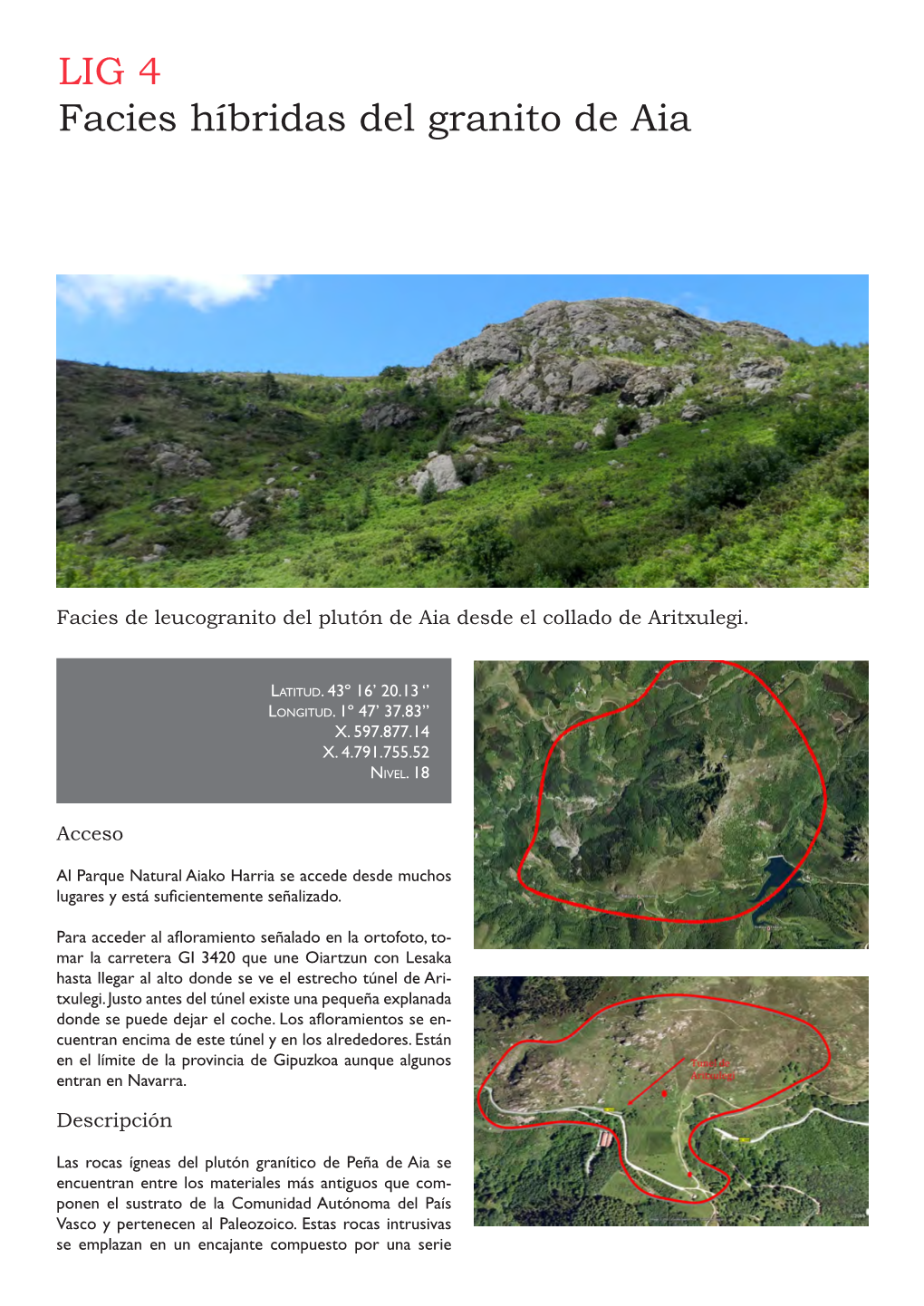 LIG 4 Facies Híbridas Del Granito De Aia