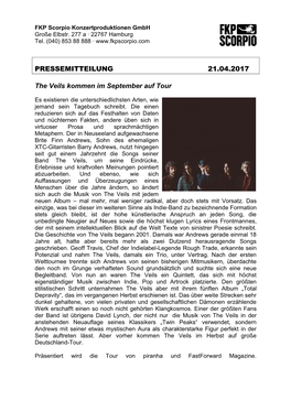PM-THE VEILS-21.04.2017 PDF PRESSEMATERIAL Download