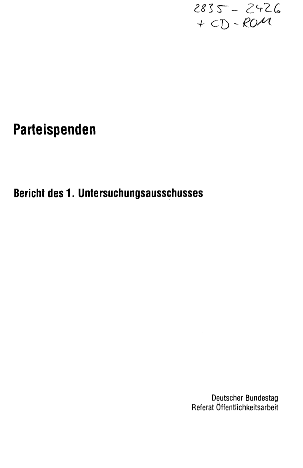 Parteispenden