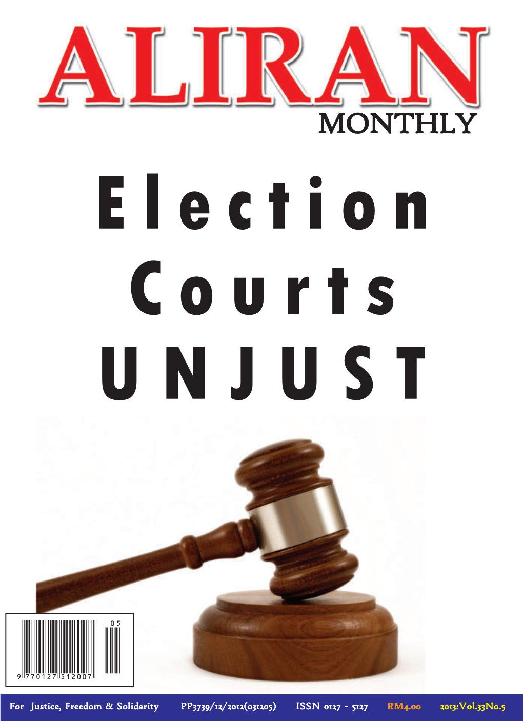 MONTHLY Election Courts UNJUST