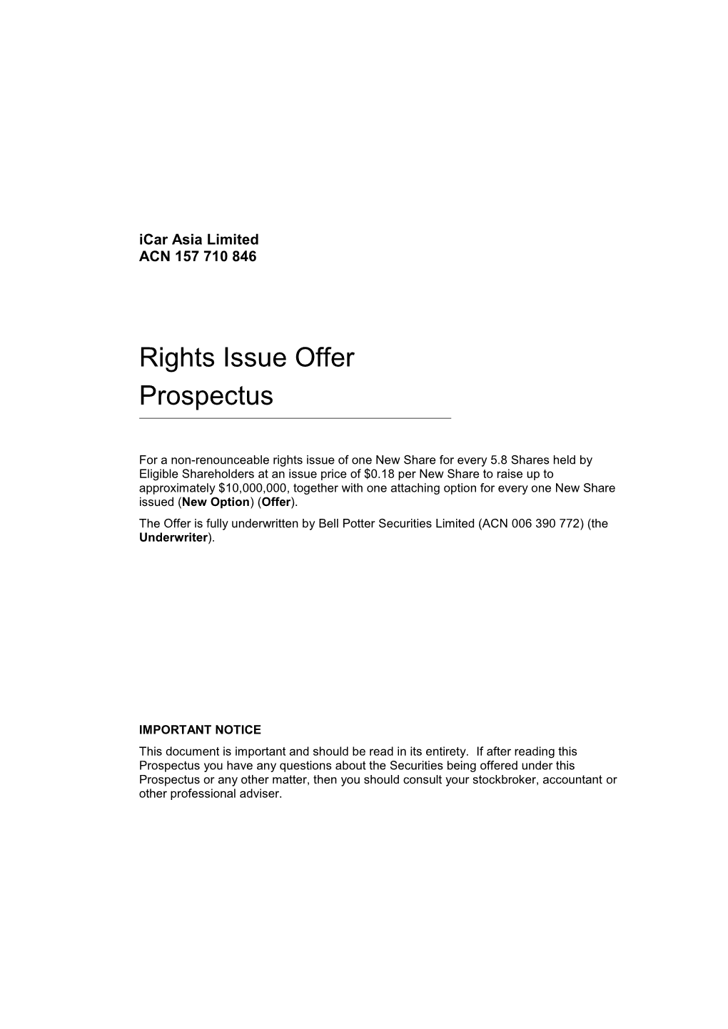 Download Icar Asia Prospectus