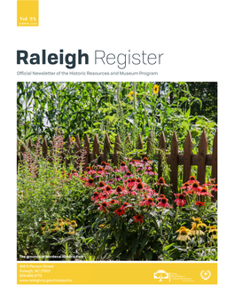 Raleigh Register Summer 2020