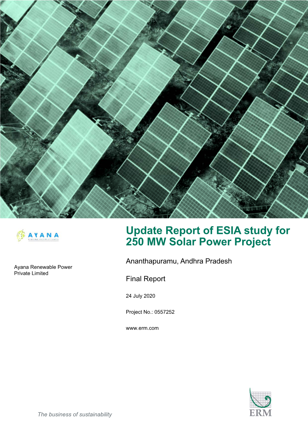 Environmental and Social Impact Assessment