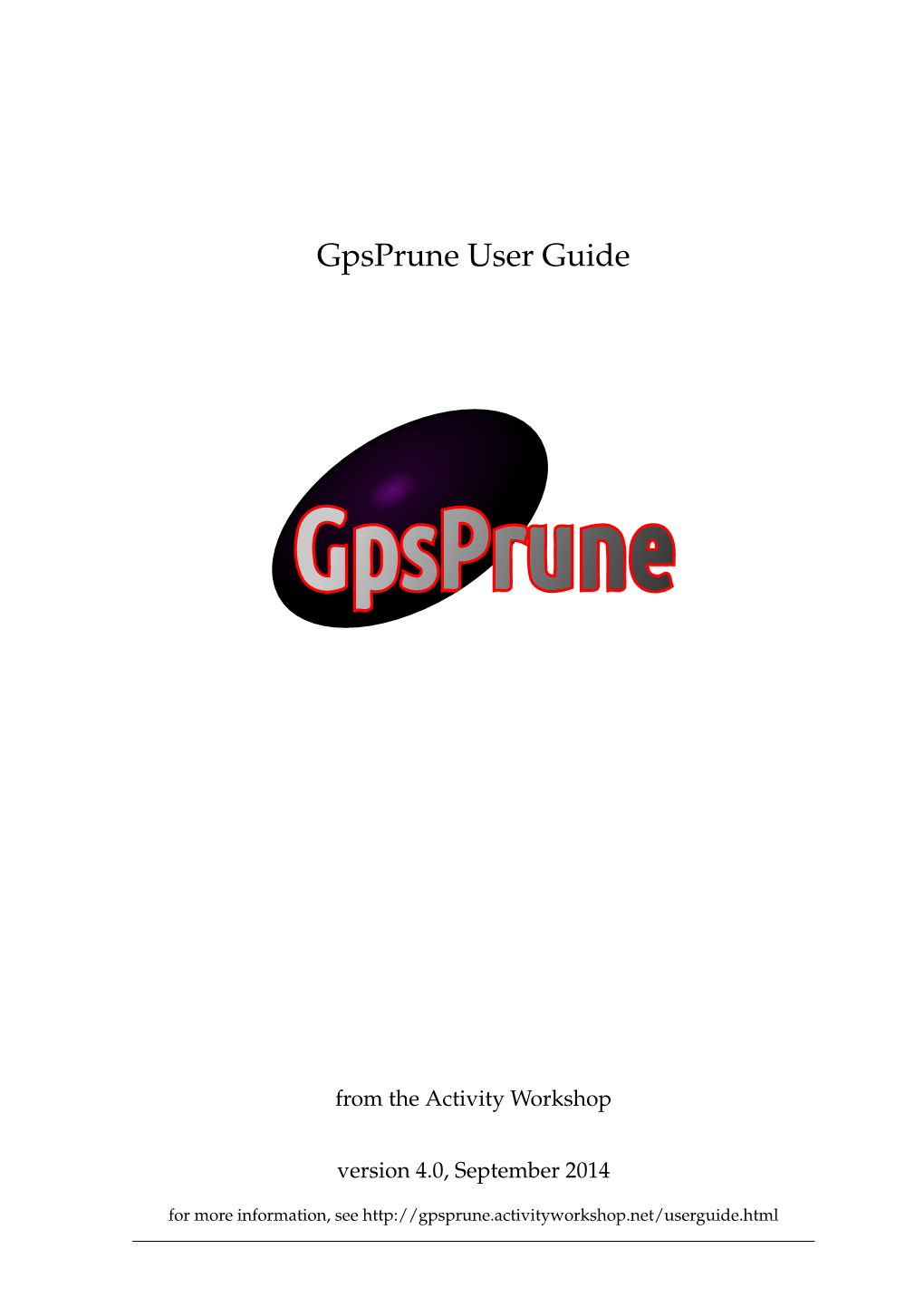 Gpsprune User Guide