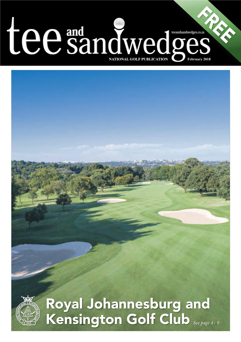 Royal Johannesburg and Kensington Golf Club See Page 4