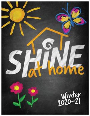 Shine at Home Lessons for Winter 2020