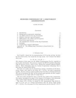 Bigraded Cohomology of Z/2-Equivariant Grassmannians