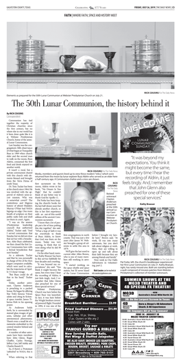The 50Th Lunar Communion, the History Behind It