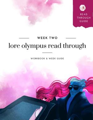 Lore Olympus Read Through