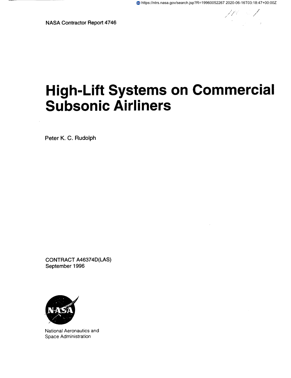 High-Lift Systems on Commercial Subsonic Airliners