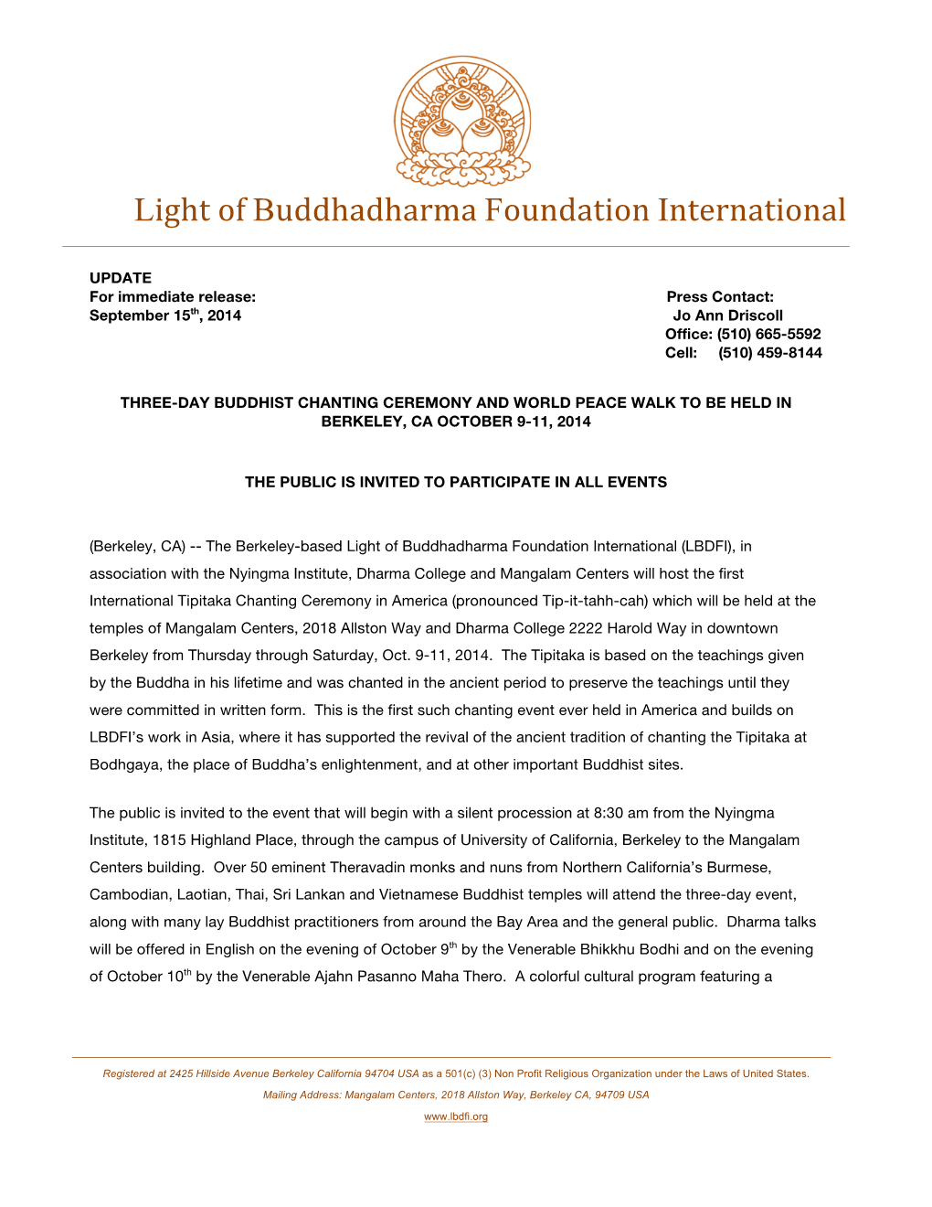 Download the LBDFI Press Release Here