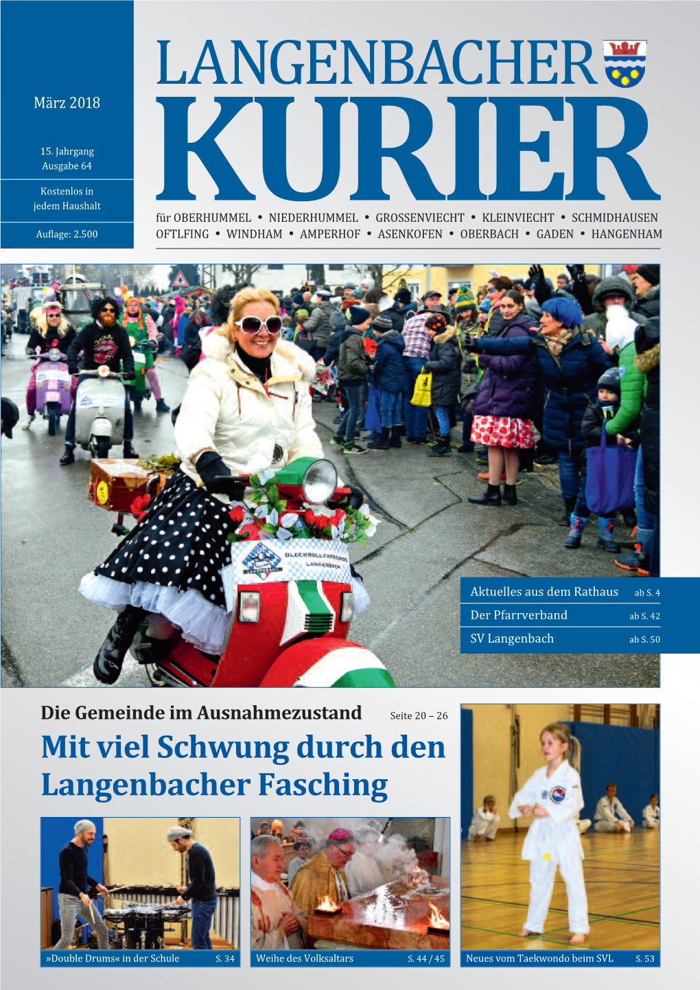 Langenbacher Kurier Lesen Sie in Dieser Ausgaimbpere.S.S