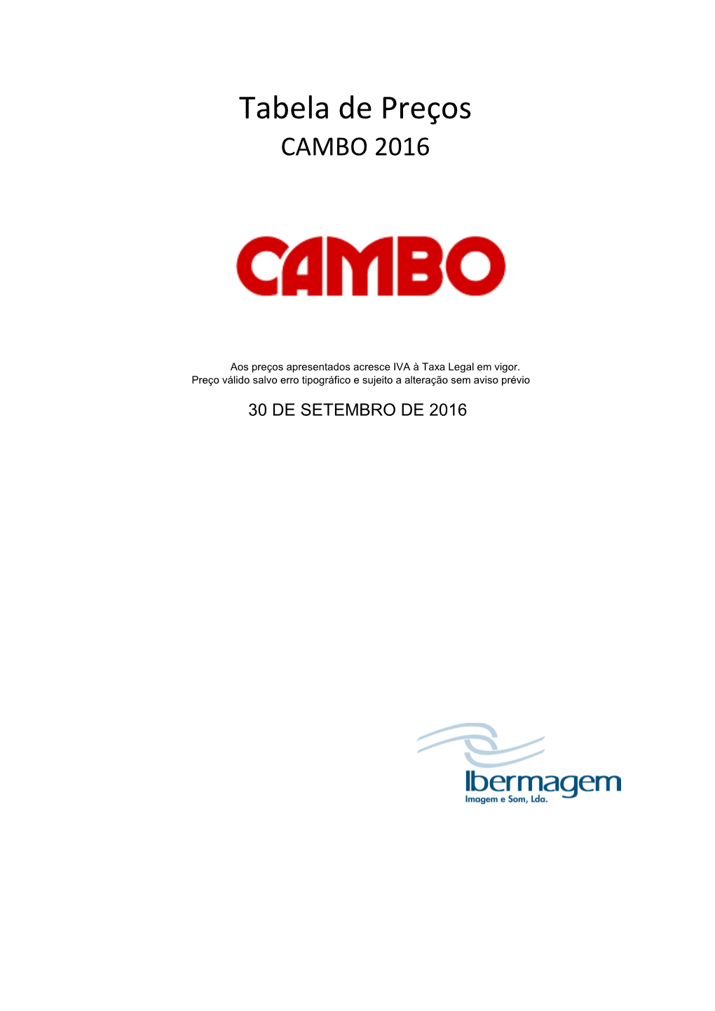 CAMBO ACTUS MINI VIEW CAMERA SYSTEM Prices Ex