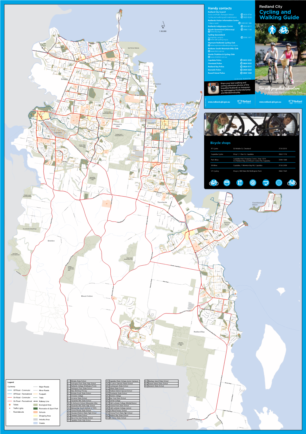 Cycling and Walking Guide • Always Slow Down When Approaching Pedestrians and Lanes