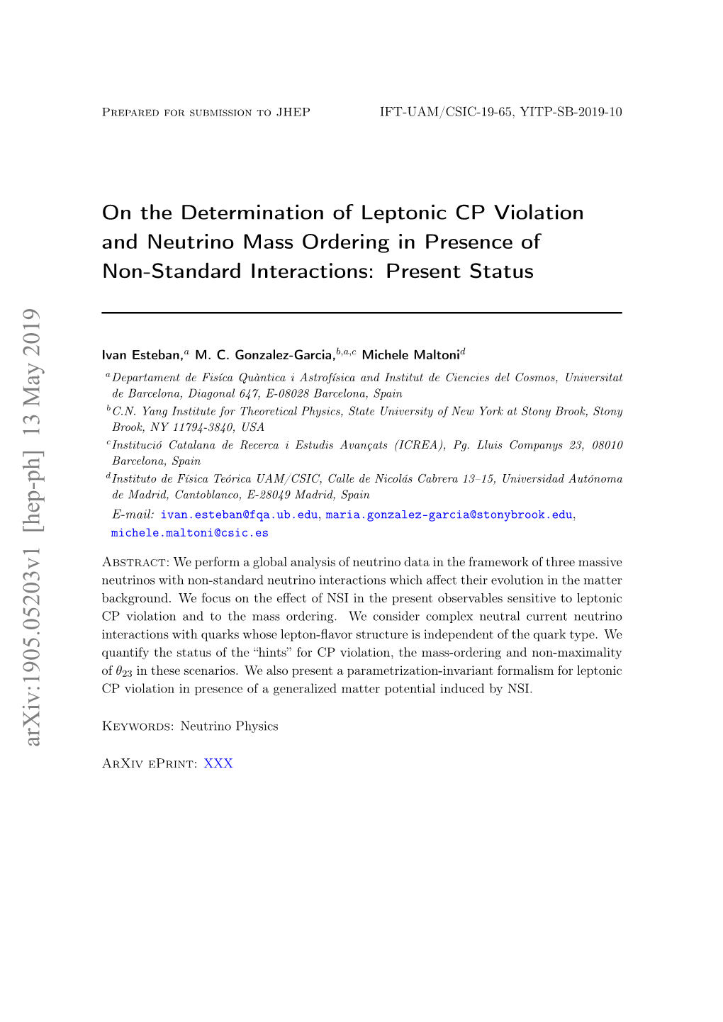 On the Determination of Leptonic CP Violation and Neutrino Mass Ordering in Presence of Non-Standard Interactions: Present Status