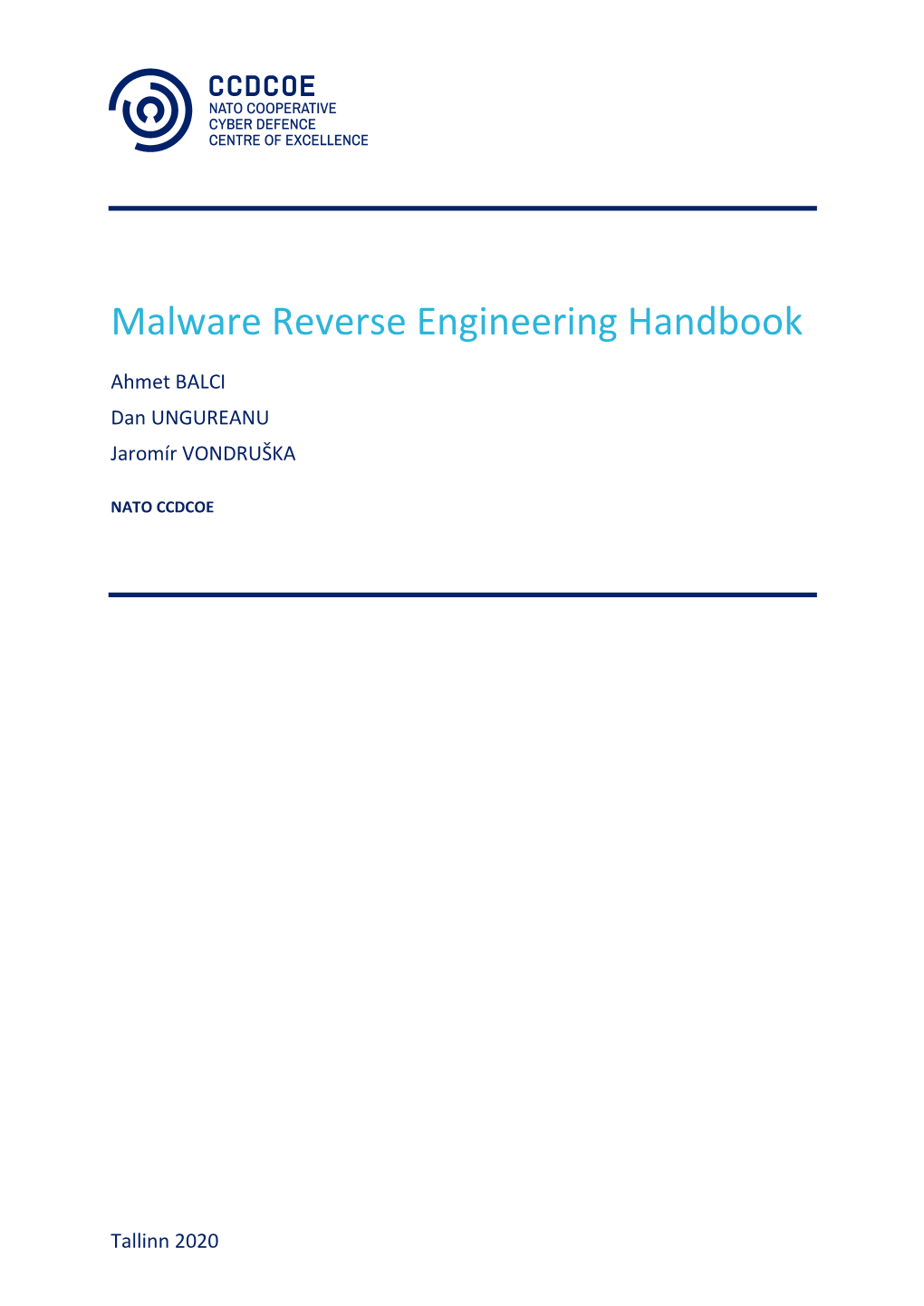 Malware Reverse Engineering Handbook