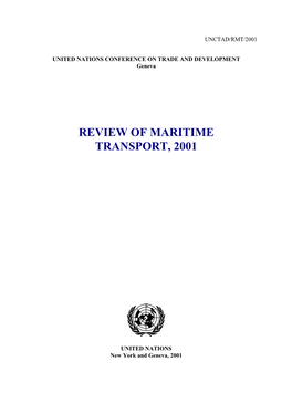 Review of Maritime Transport, 2001