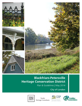 Blackfriars-Petersville Heritage Conservation District Plan & Guidelines | May 2014 City of London