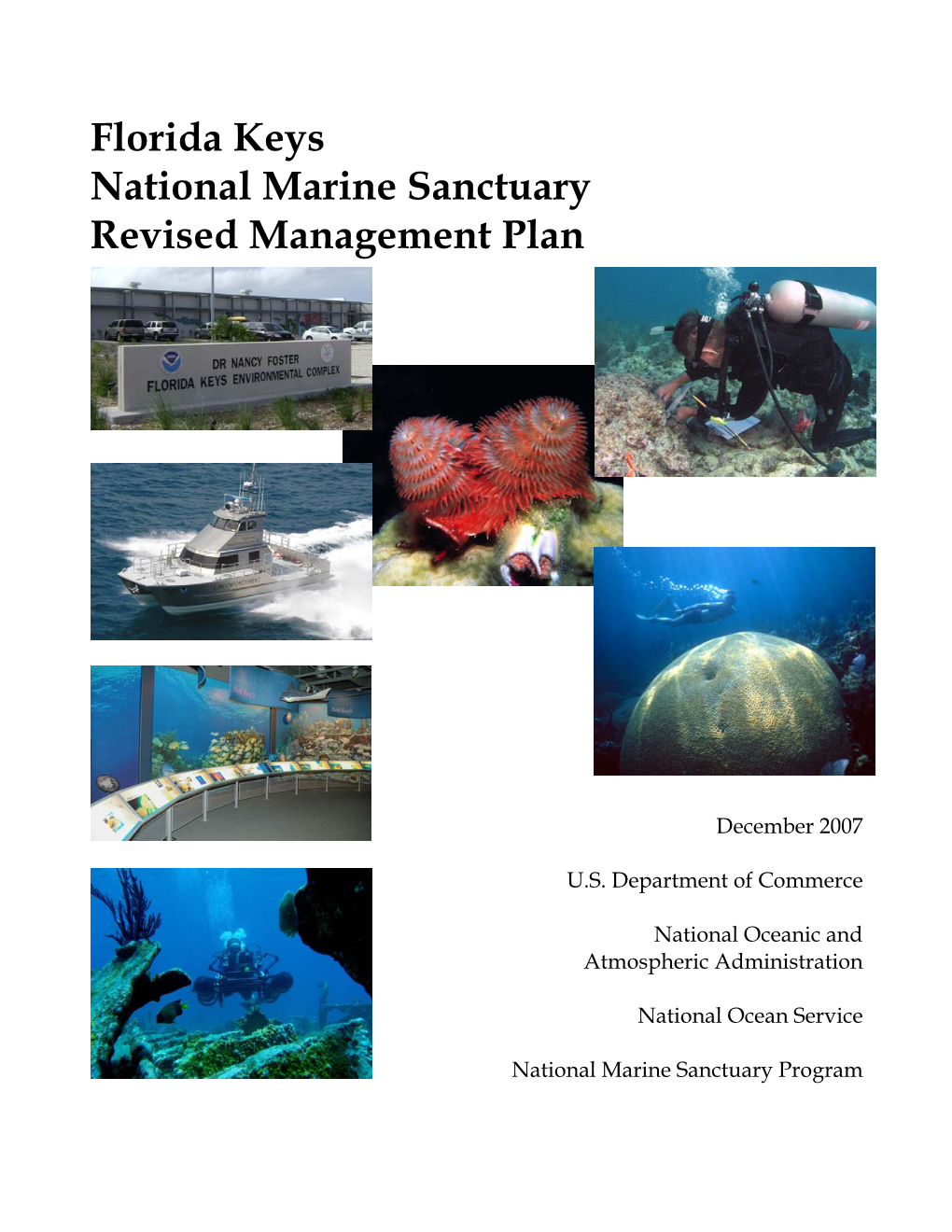 Florida Keys National Marine Sanctuary Revised Management Plan