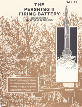 The Pershing Ii Firing Battery